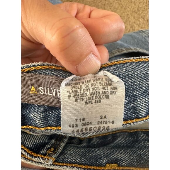 Levis Silvertab Mens Relaxed Fit Jeans W30 L30 Light Wash Denim Classic Style - Picture 6 of 8